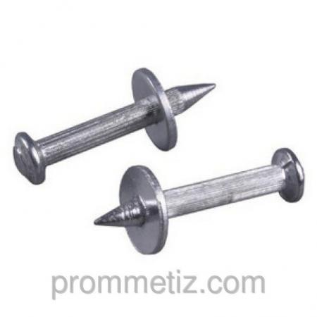 Дюбель-гвоздь монтажный металл с насаж шайбой 4,5х70 ТУ 14-4-1731-92